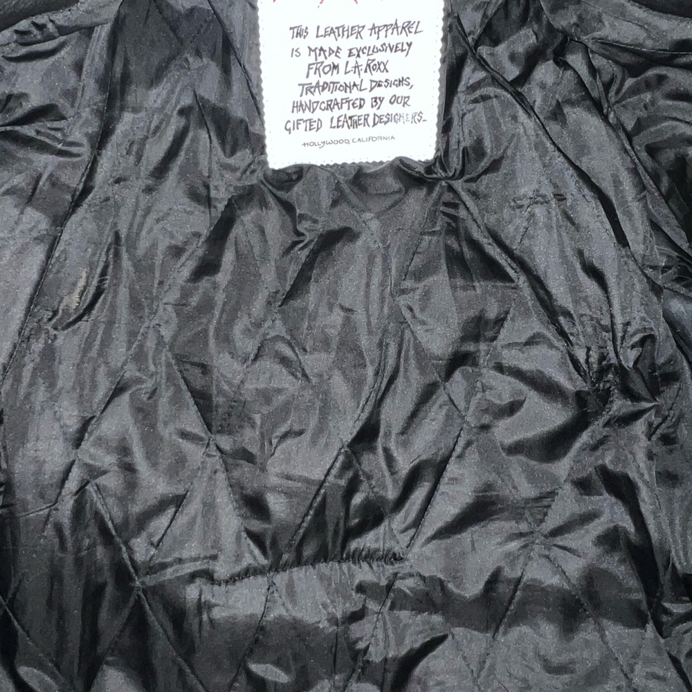 Black Leather Performance Jacket - image 7